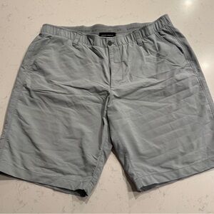Under Armour Men's Light Gray Flat Front Shorts